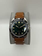 Unworn Oris Divers 7707 Automatic Stainless Steel Men's Watch Green + Box/Papers