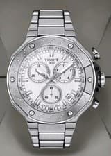 Tissot T-Race Chrono 45mm Silver Dial SS Men's Watch T141.417.11.031.00