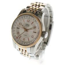 ORIS Big Crown Pointer Date Silver Dial SS Automatic Box Booklet Round Dial