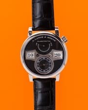 A. Lange & Söhne 41.9mm 140.029 Black Zeitwerk 2011