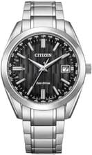 CITIZEN CB0261-53E Super Titanium eco-drive solar radio analog watch F/S wTrack#