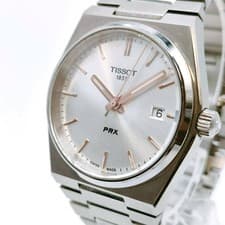 Tissot PRX Quartz Watch 33.6mm SS Unisex Used Authentic