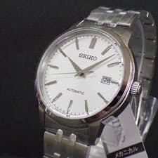 Special  New SEIKO Selection S Series SCVE059 Silver Dial Mechanical Watch Mec