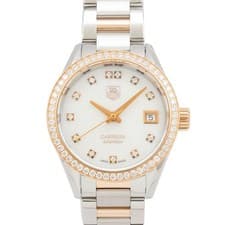 TAG Heuer Carrera WAR2453 Pearl Dial Automatic Ladies Watch