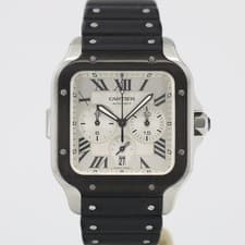 Cartier Santos Chronograph XL WSSA0017 (Pre-Owned)