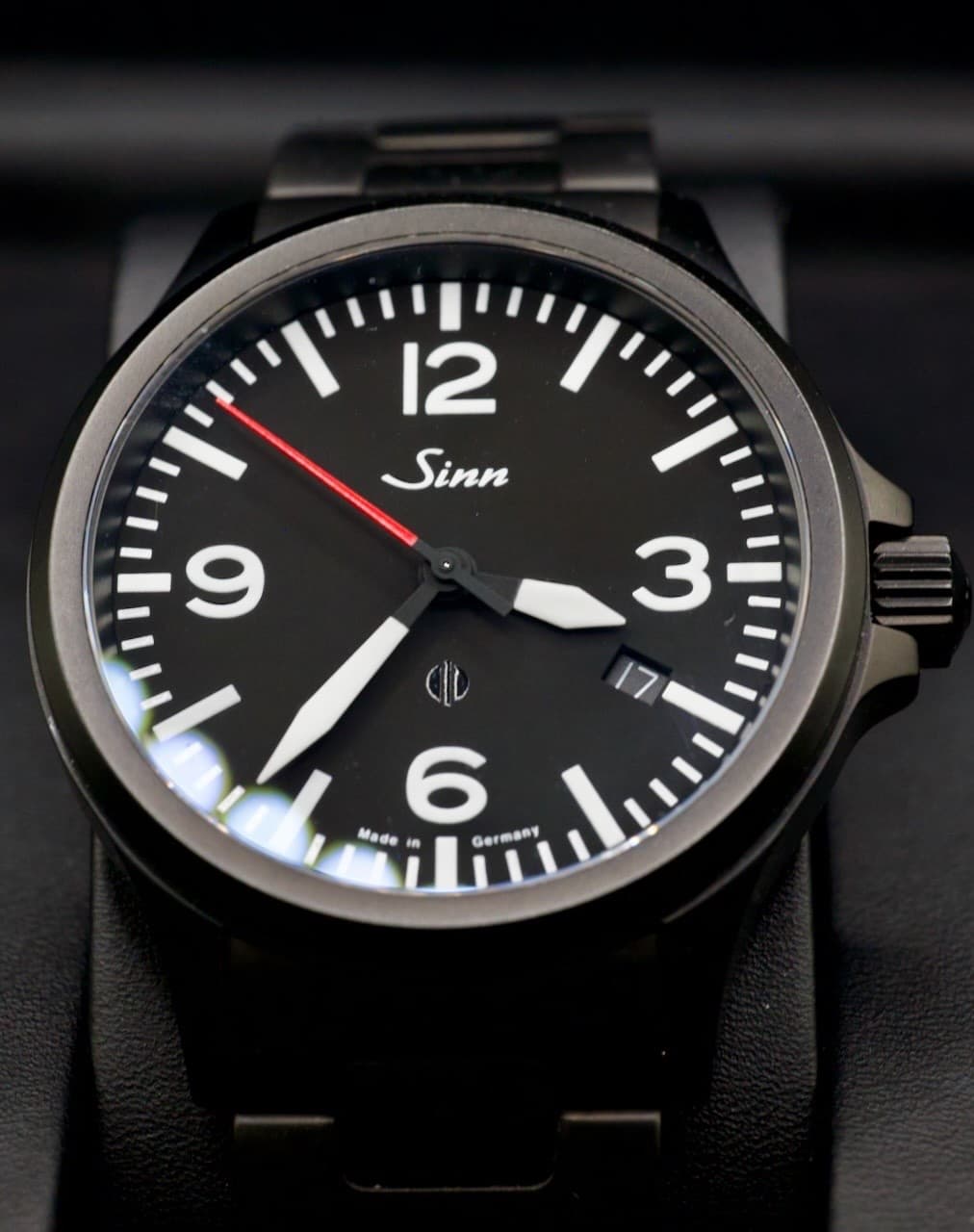 Sinn 856 RS Black Fully Tegimented SE