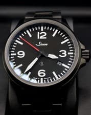 Sinn 856 RS Black Fully Tegimented SE