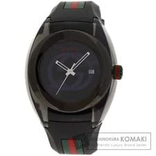 Gucci Sync 137.1 Men's Stainless Steel Rubber Watch