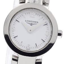 LONGINES Dolcevita L5.174.4 white Dial Quartz Ladies Watch_951531