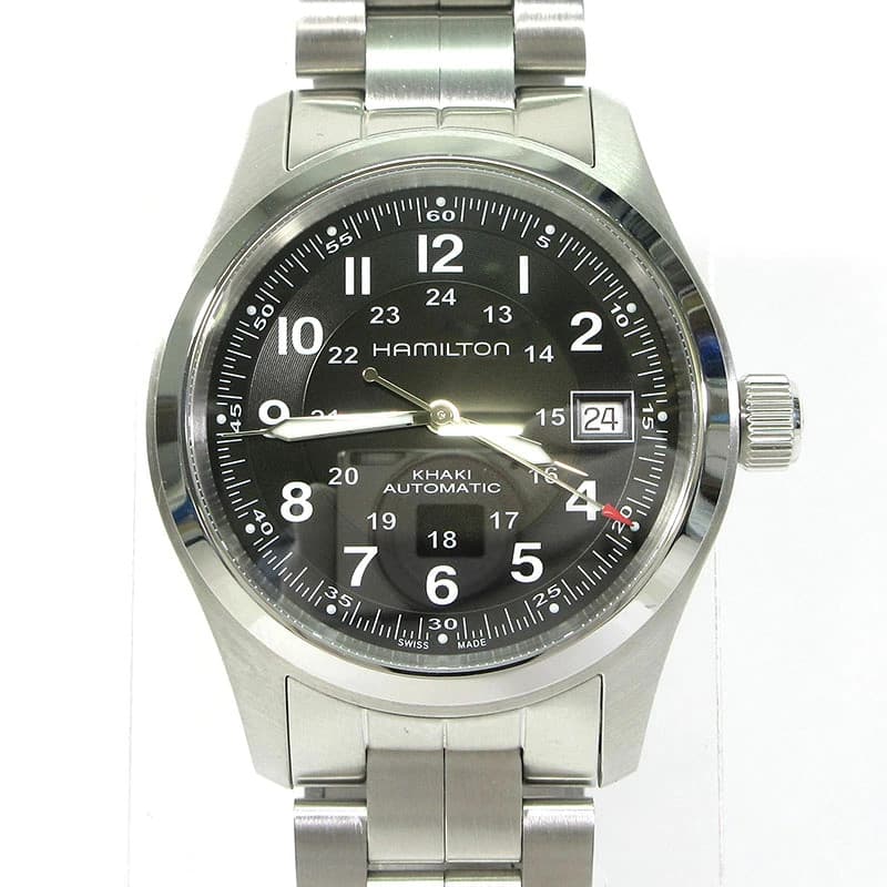 Used HAMILTON H70455133 Khaki Field Auto 38mm Watch Analog Automatic Black
