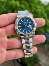 Rolex Datejust II 116334 Blue Dial 41mm Oyster Bracelet - No box No papers