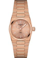 Tissot Ladies PRX Quartz 25mm Rose Gold PVD Stainless Watch T137.010.33.506.00