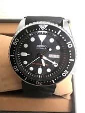 Seiko SKX007 Black Boy Diver Watch Timepiece 2017 Vintage Authentic Edition