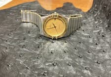 Omega Constellation Chronometer 18k Gold Steel Quartz Watch