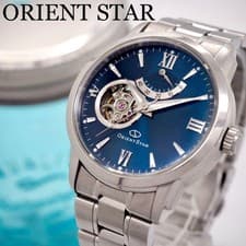 515 Working Excellent Condition Orient Star Skeleton Contemporary Men s Watch