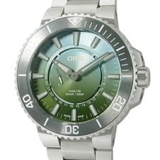 ORIS WATCH DAT WATT LIMITED EDITION II 01.743.773434197 AUTOMATIC GREEN SS MEN'S