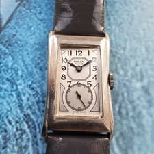 Vintage Rolex Prince Silver Hand-Winding Men's Watch Ref 4462