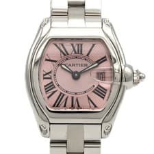 Authentic Cartier Roadster SM W62017V3 Stainless Steel Quartz #230-000-441-2495