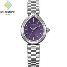 CITIZEN L EM1200-55X RAINELL Collection Eco-Drive Women's Watch Purple Dial