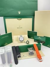 ♛ Rolex Daytona 116500LN Panda White Dial Oyster Steel 40mm XL Complete Set