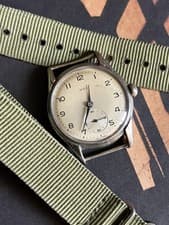 Vintage ROC/Zenith Roclever military watch Pakistan Army issued/reissued manual