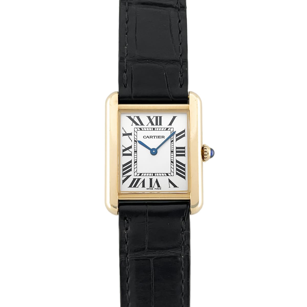 Cartier Tank Solo Small Model 18k yellow gold ref. W1018755 / 2743