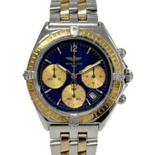 BREITLING Windrider Chrono Sextant D55047 K18YG SS combination Men's Watch