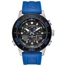 Citizen Men's Watch Promaster Sailhawk Ana-Digi Dial Blue Strap JR4068-01E