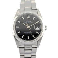 Rolex 15200 Oyster Perpetual Date Black Dial 34mm 2000 P-Serial