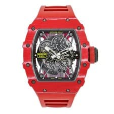 Richard Mille RM 35-02 Watch 49.94 x 44.5MM Transparent Index Hour Markers Di...