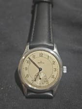 Zenith Stainless Steel Man Watch. . Circa 40s Or 50s .  Beautiful Condition