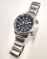 Citizen Eco Drive GMT Diver Watch Solar Powered WR200 Wristwatch Unisex