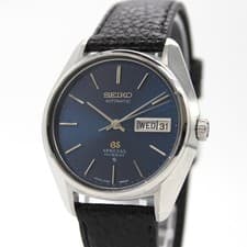 [NEAR MINT] GRAND SEIKO 61GS Special 6156-8000 Blue Quartz Men's From JAPAN Z280