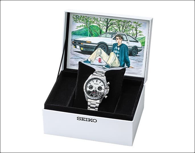 Initial D x Seiko Watch AE86 Panda Ltd 1995pcs Special Box Japan NEW