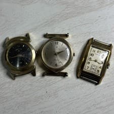 PARTS REPAIR Vintage Hamilton Longines Gold Filled Titan II Black Knight Nelson