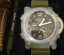 Panerai Luminor GMT PAM00321 Black Dial Stainless Steel Automatic Luxury Watch