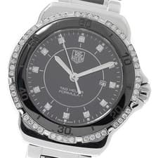 TAG HEUER Formula 1 WAH1312 12P diamond bezel Quartz Ladies Watch_953431