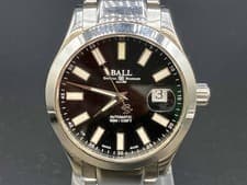 Marvelite BALL Watch NM2026C Automatic Black Dial Engineer II Stainless Steel