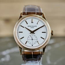 Patek Philippe Calatrava 6119R Rose Gold 39mm 2025 Full Set Box Paper Tag