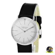 JUNGHANS Max Bill Hand-Wind 027/3700.02 Silver Dial Sapphire Unisex Watch NEW
