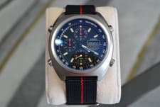 CASIO TIC-100 TIMBER CRUISER ANA/DIGI CHRONO VINTAGE WATCH PILOT DIVER AD MD AW