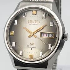 Seiko Lord Matic Automatic Dress Watch 36mm Gold Gradient wrist 18cm