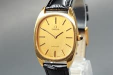 1979 Near MINT OMEGA De Ville 29mm Ref.111.0131 Manual Gold Dial Men's Vintage