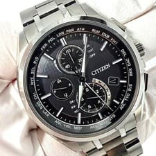 Citizen ATTESA H804T018696 Solar Wristwatch 42mm 20mm Strap Authentic