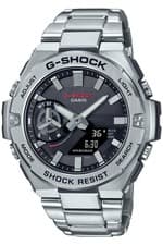 Casio G-Shock G-STEEL Bluetooth Watch, GST-B500D-1AJF, Men's, Silver, Authentic