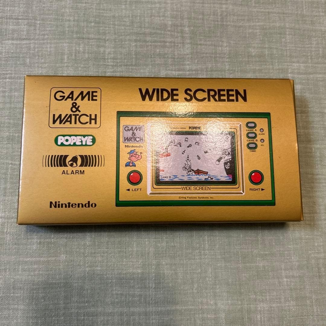 GAME&WATCH WIDE SCREEN POPEYE