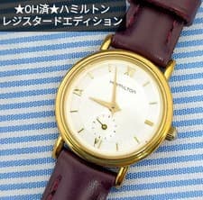 Hamilton American Classic Quartz Watch Small Second Used From Japan