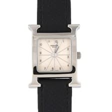 Authentic [Unserviced - Value Price] Hermes H-Watch HH1.210 Stainless Steel ...