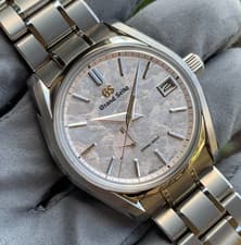Grand Seiko "Hana-Ikada" Cherry Blossoms SBGA413 Spring Drive Titanium Watch