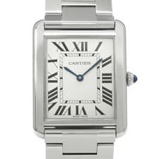 Cartier Tank Solo LM W5200014 Quartz Silver Dial
